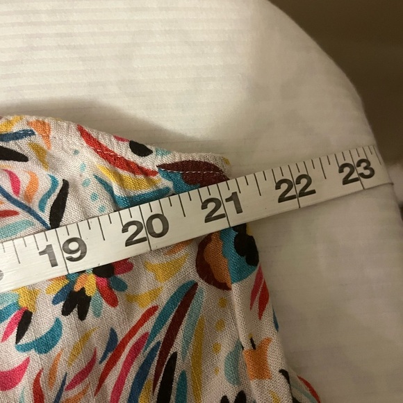 Ariat Colorful Floral & Aviary Spaghetti Strap A line Dress, size Large - Picture 7 of 8